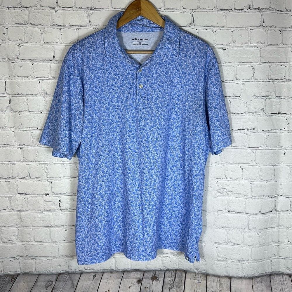 Men's Blue Polo Shirt